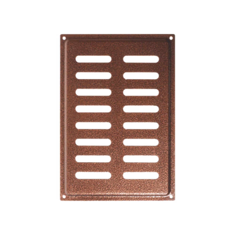 Изображение товара Решетка вентиляционная DOMART 170x240 с москитной сеткой антик медь