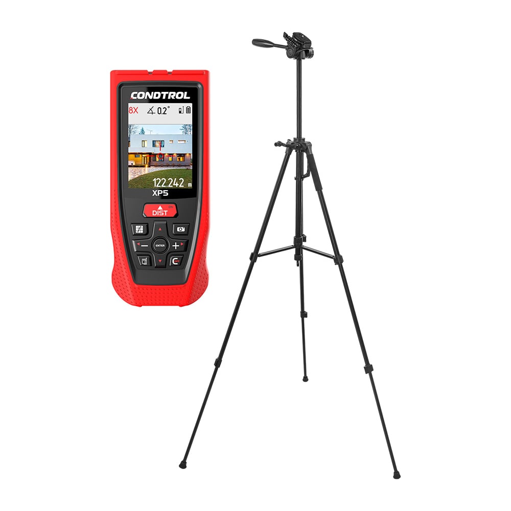 Изображение товара Лазерный дальномер CONDTROL XP5 150 м с штативом и функциями пифагора