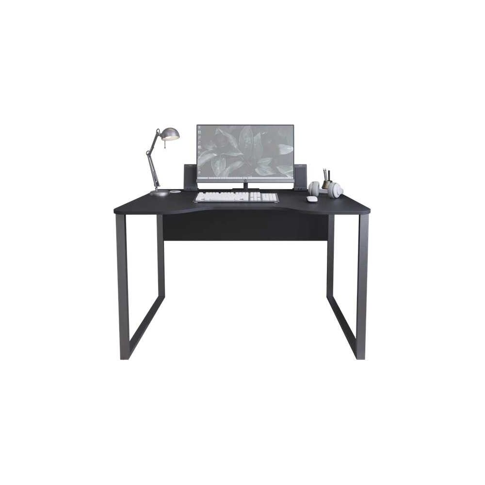 Изображение товара Компьютерный стол с вырезом Альянс мебель 1200х740х750 Черный 832560