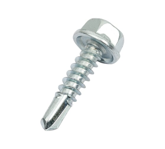 Изображение товара Кровельный саморез КРЕП-КОМП цинк 7 мкм, без шайбы, 4,8х19 600 шт скбш4819ф