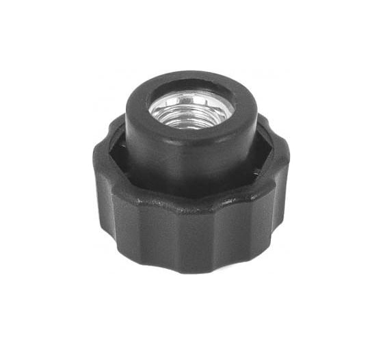 Изображение товара Барашек Миниворкс пластиковый с рукояткой Ø25 и резьбой М8, цвет серый – (10 шт.) Б25М8СС