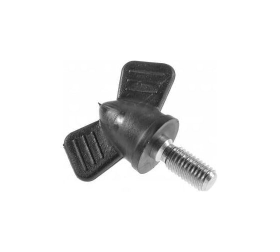 Изображение товара Фиксатор Миниворкс пластиковый с рукояткой 44 мм и резьбой М8х20, Модель DGA, цвет черный – (2 шт.) 114111140N