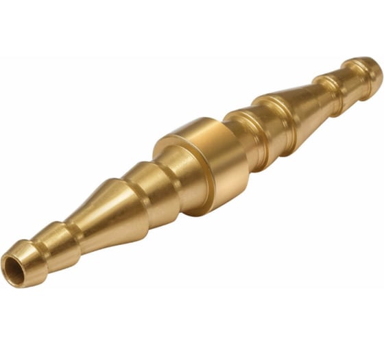 Изображение товара Соединитель универсальный неразъемный из латуни 6/9-9/6 мм Pegas pneumatic 112706