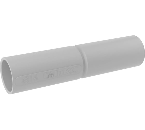Изображение товара Муфта DKC труба-труба с ограничителем, IP40, д.16мм, в упаковках по 2шт. 54916R2 93591
