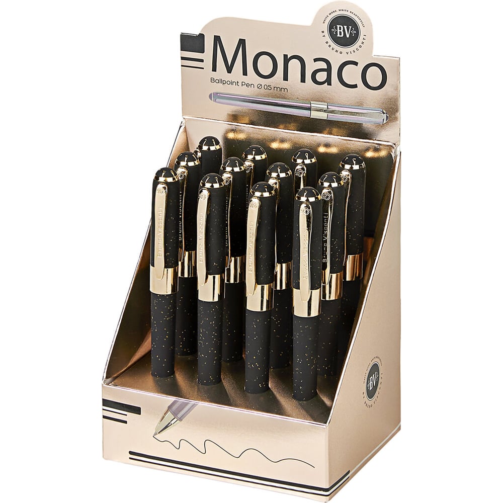 Изображение товара Ручка шариковая ОФИСМАГ BRUNO VISCONTI MONACO SPACE комплект 12 штук