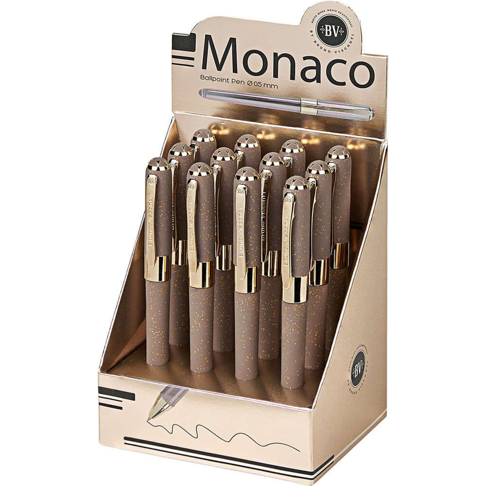 Изображение товара Ручка шариковая ОФИСМАГ BRUNO VISCONTI MONACO SPACE, комплект 12 шт.