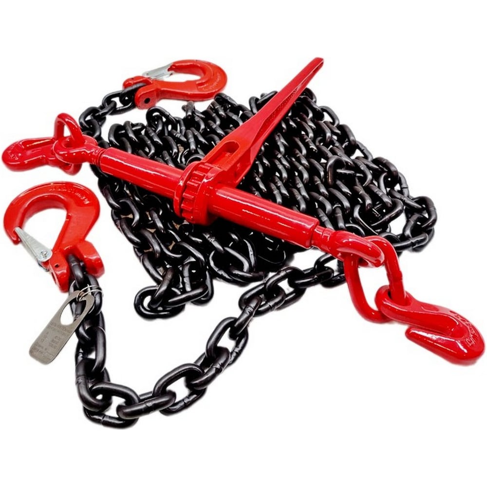 Изображение товара Цепь крепежная UVE 2-х компонентная с натяжителем 8 кл 13 мм 5 метров