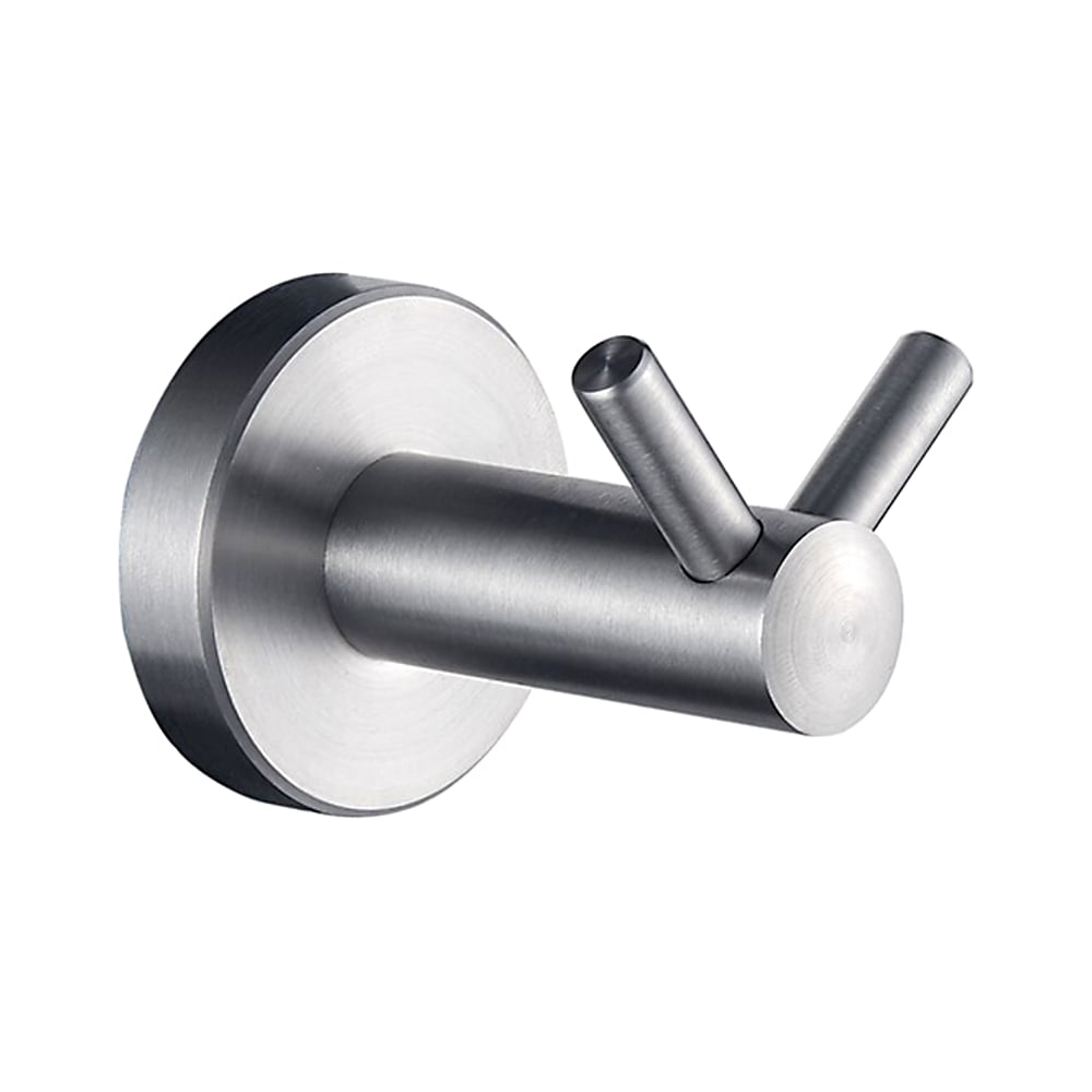 Изображение товара Двойной крючок Ledeme L71705-2 из нержавеющей стали, монтаж на шурупы