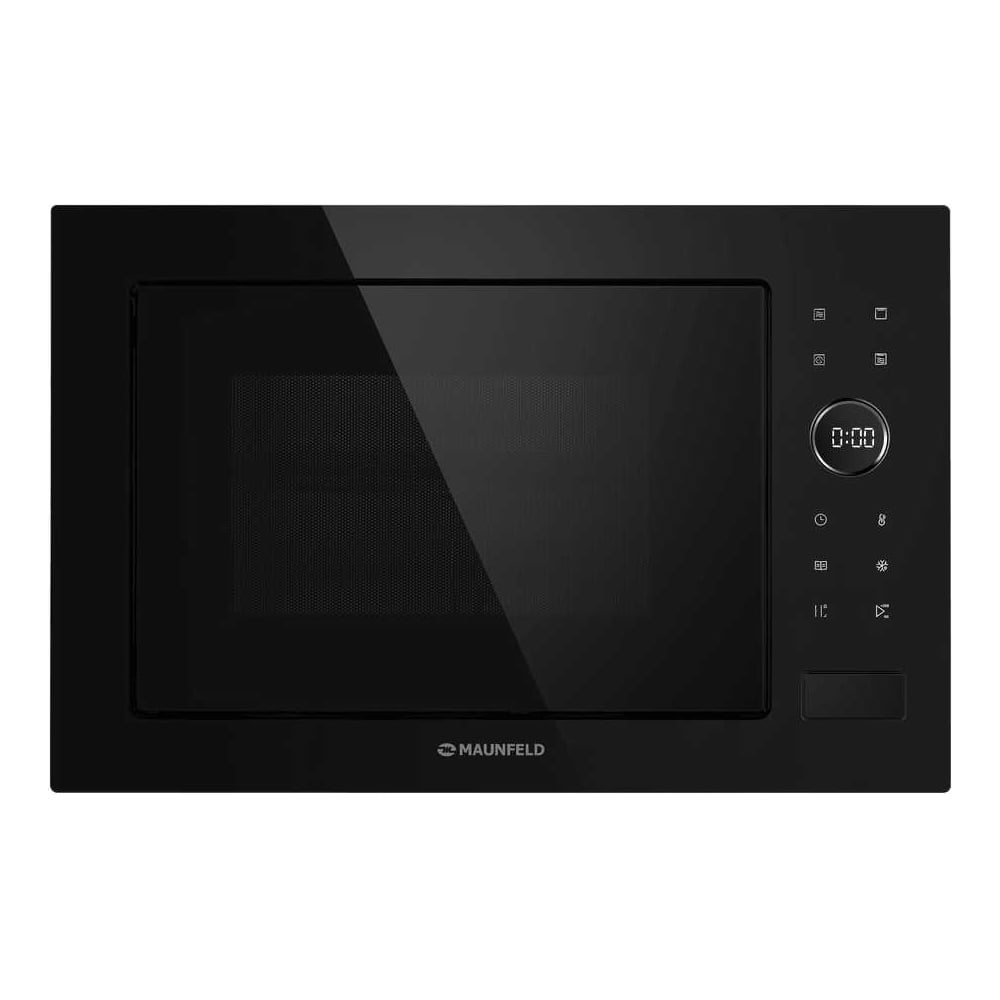 Изображение товара Встраиваемая микроволновая печь MAUNFELD XBMO252GB Glossy с грилем и дисплеем