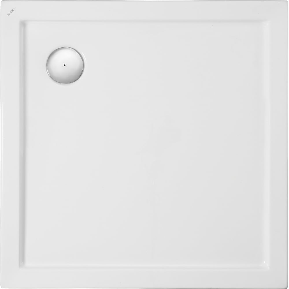 Изображение товара Акриловый квадратный поддон Santek Палермо 80x80 низкий белый