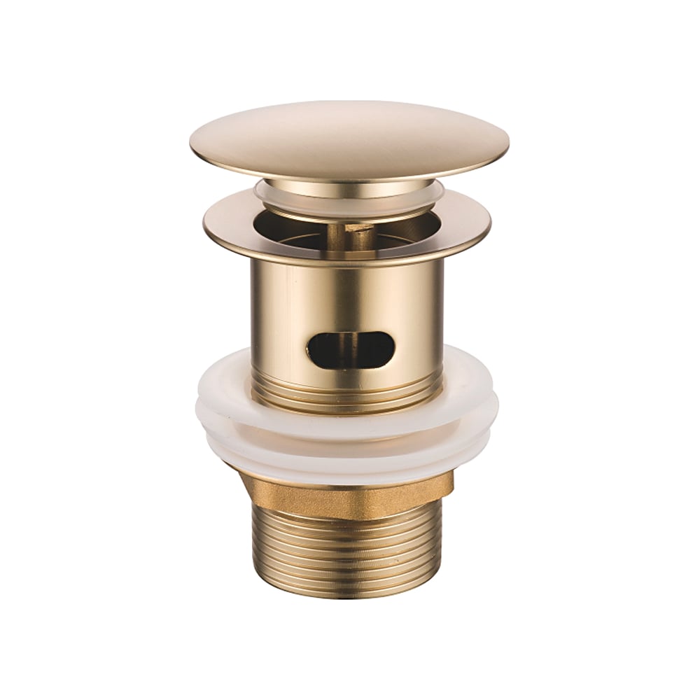 Изображение товара Донный клапан Ledeme L65Y-2 из латуни с переливом золотого цвета