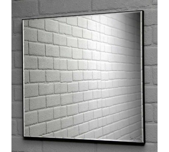 Изображение товара Зеркало Sansa Corsica 800х800 black alum без подсветки SB1067Z