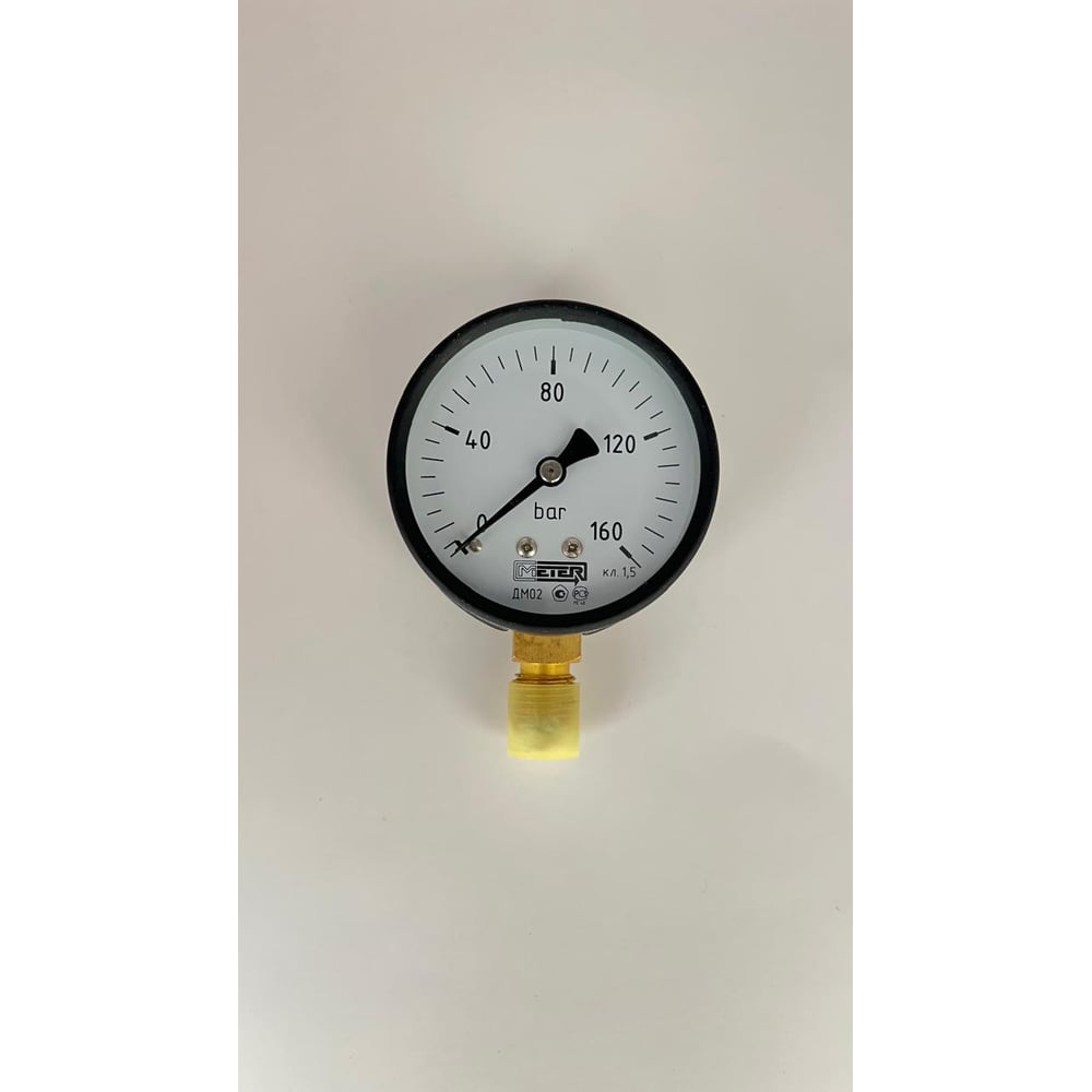 Изображение товара Манометр МЕТЕР ДМ 02-063-1-G Р=0..160 бар, G1/4, класс 1,5 3924