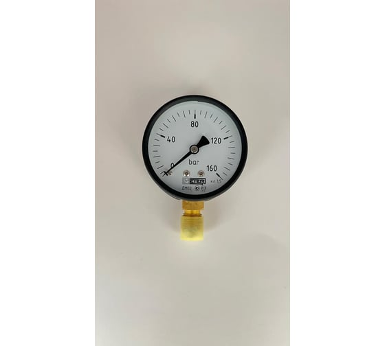Изображение товара Манометр МЕТЕР ДМ 02-063-1-G Р=0..160 бар, G1/4, класс 1,5 3924