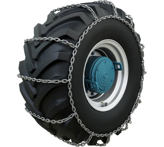 Изображение товара Цепи противоскольжения GROSCO 275/65 R17 Лесенка 6 мм, комплект 2 шт (12,8 кг) для внедорожников QY6L27565R17