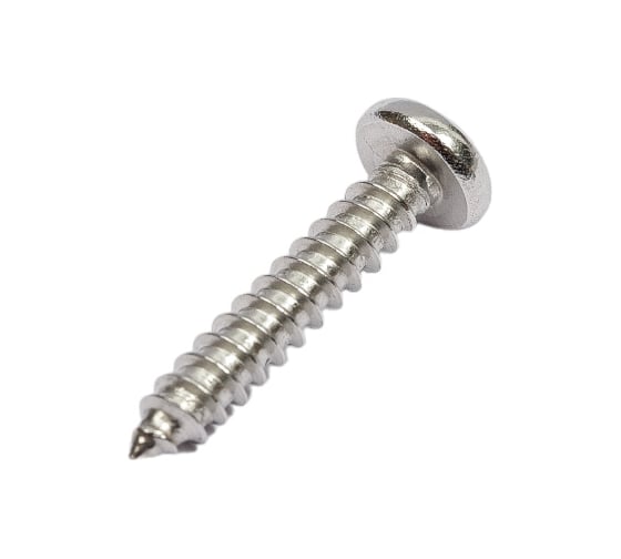 Изображение товара Саморез с полукруглой головкой КРЕП-КОМП НЕРЖАВЕЙКА DIN7981 А2 3,5х19 1000 шт шпн3519