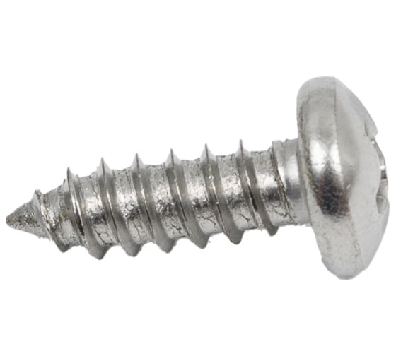 Изображение товара Саморез с полукруглой головкой КРЕП-КОМП НЕРЖАВЕЙКА DIN7981 А2 4,2х13 1000 шт шпн4213