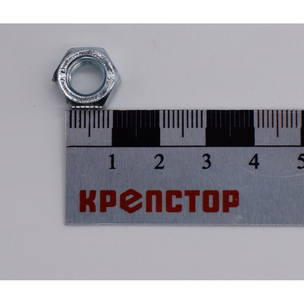 Изображение товара Гайка Крепстор М8 шестигранная цинк DIN 934 600 шт