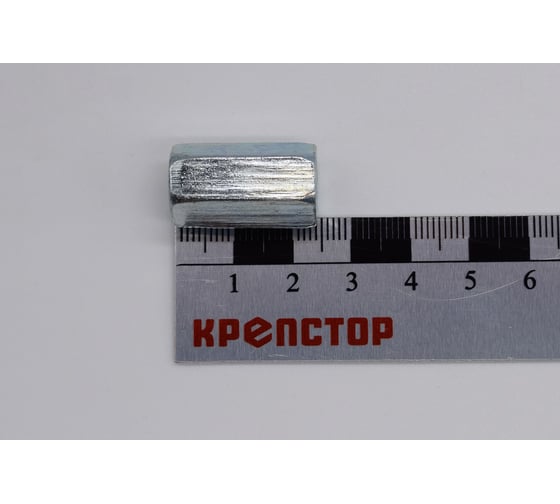 Изображение товара Гайка переходная М8 цинк DIN 6334, 100 шт Крепстор 4665316945337