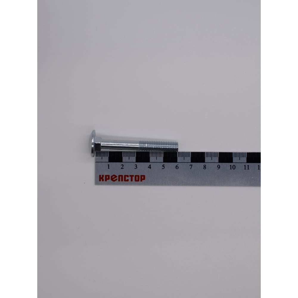 Изображение товара Болт мебельный 10х60 DIN 603 оцинкованный 50 шт