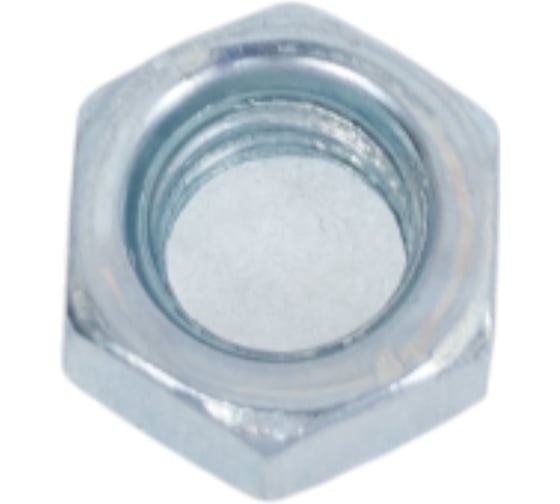 Изображение товара Гайка шестигранная М5 цинк DIN 934, 1500 шт Крепстор 4665316945184
