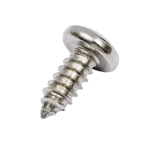 Изображение товара Саморез с полукруглой головкой КРЕП-КОМП НЕРЖАВЕЙКА DIN7981 А2 6,3х16 500 шт шпн6316