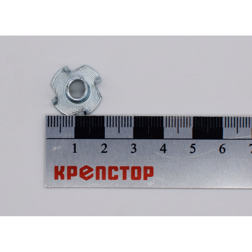 Изображение товара Гайка крепостр м6 усовая цинк DIN 1624 - надежный крепеж для монтажных работ 150 шт