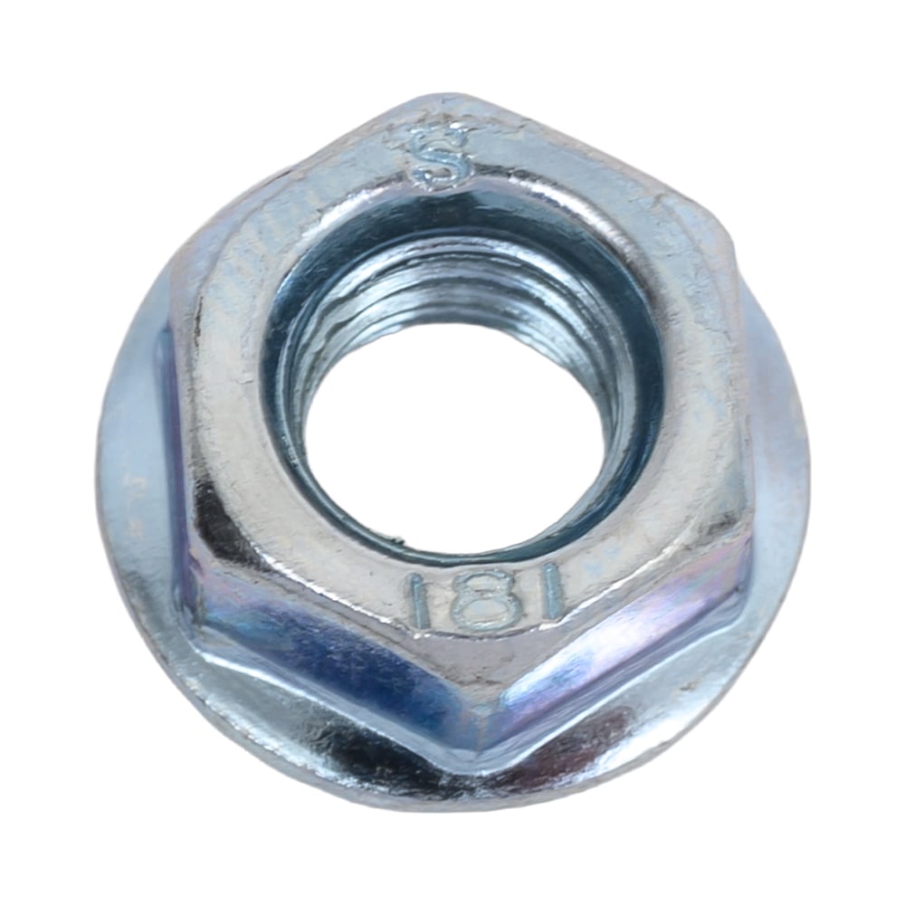 Изображение товара Гайка Крепстор м8 с прес-шайбой цинк DIN 6923 150 шт крепежный элемент
