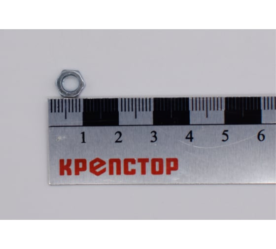 Изображение товара Гайка низкая М5 цинк DIN 439, 300 шт Крепстор 4665316945733