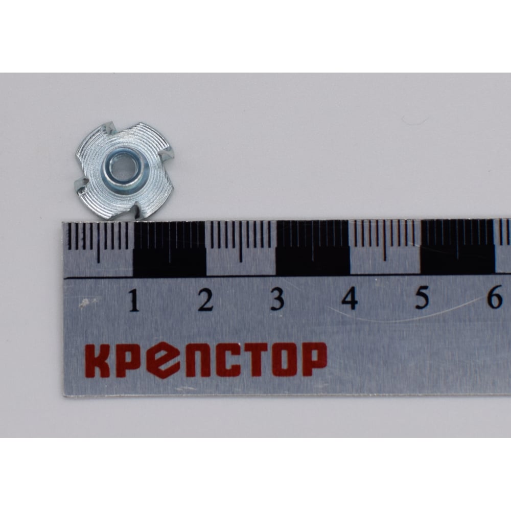 Изображение товара Гайка Крепстор м4 усовая цинк DIN 1624 350 шт крепежные элементы