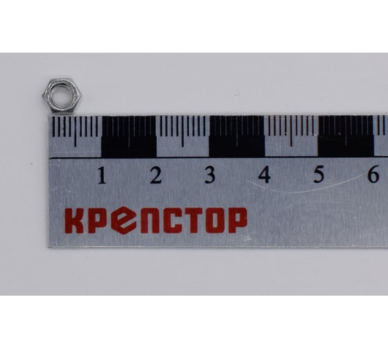 Изображение товара Гайка шестигранная М4 цинк DIN 934, 2000 шт Крепстор 4665316945177