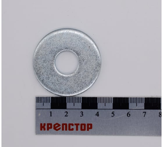 Изображение товара Шайба плоская увеличенная М14 цинк DIN 9021, 100 шт Крепстор 4665316946570