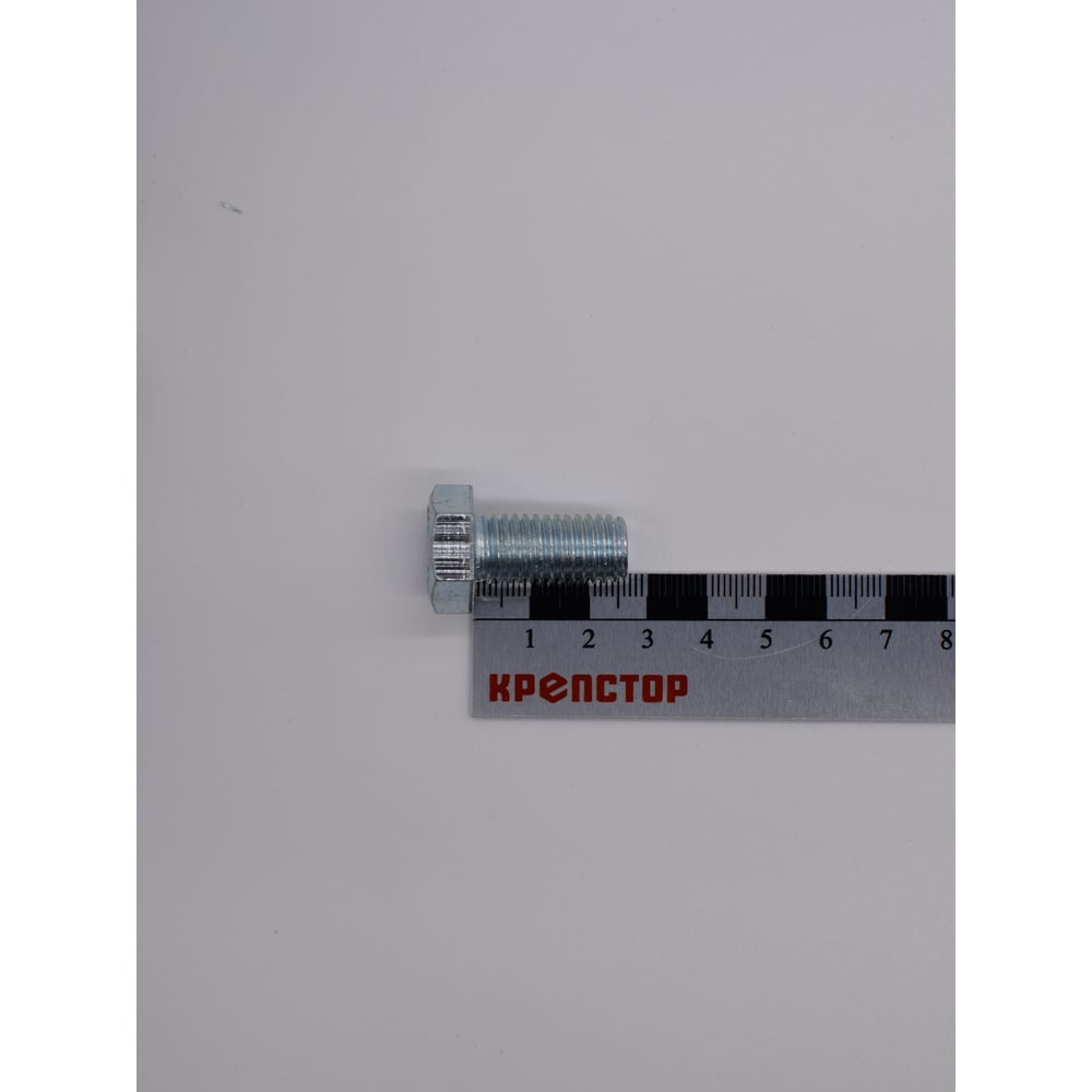 Изображение товара Болт цинк 12x25 Крепстор DIN 933 90 шт надежный крепеж