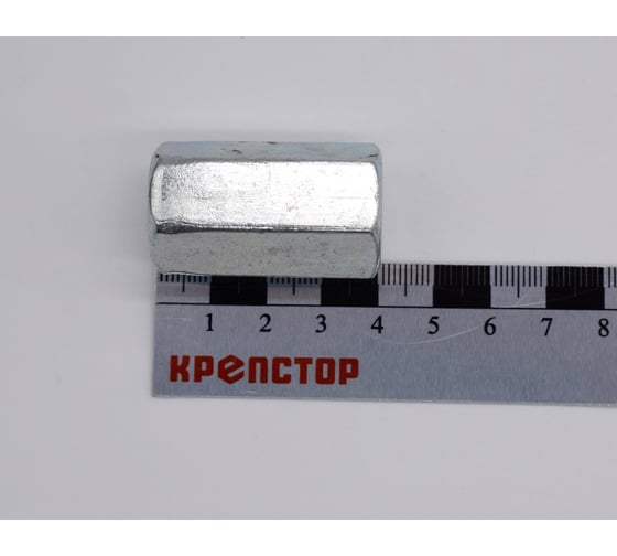 Изображение товара Гайка переходная цинк DIN 6334 М14, 20 шт Крепстор 4665316945368