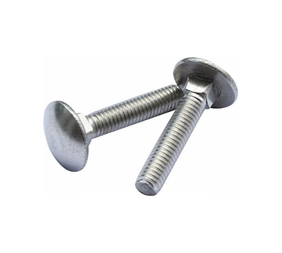 Изображение товара Болт Крепстор 8х90 мебельный DIN 603 оцинкованный, 50 шт 4665316940936