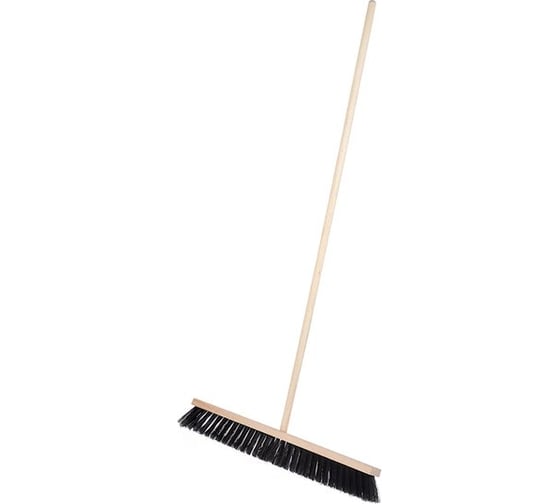 Изображение товара Уличная универсальная промышленная щетка Gigant  из БУКА 600 мм, куст 7мм, дер.чер. 1200 мм RIF-04