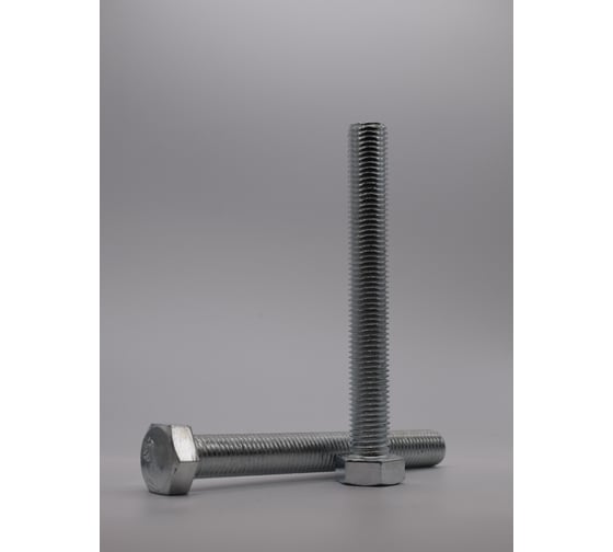 Изображение товара Болт цинк 20х90 Крепстор DIN 933, 10 шт 4665316941728