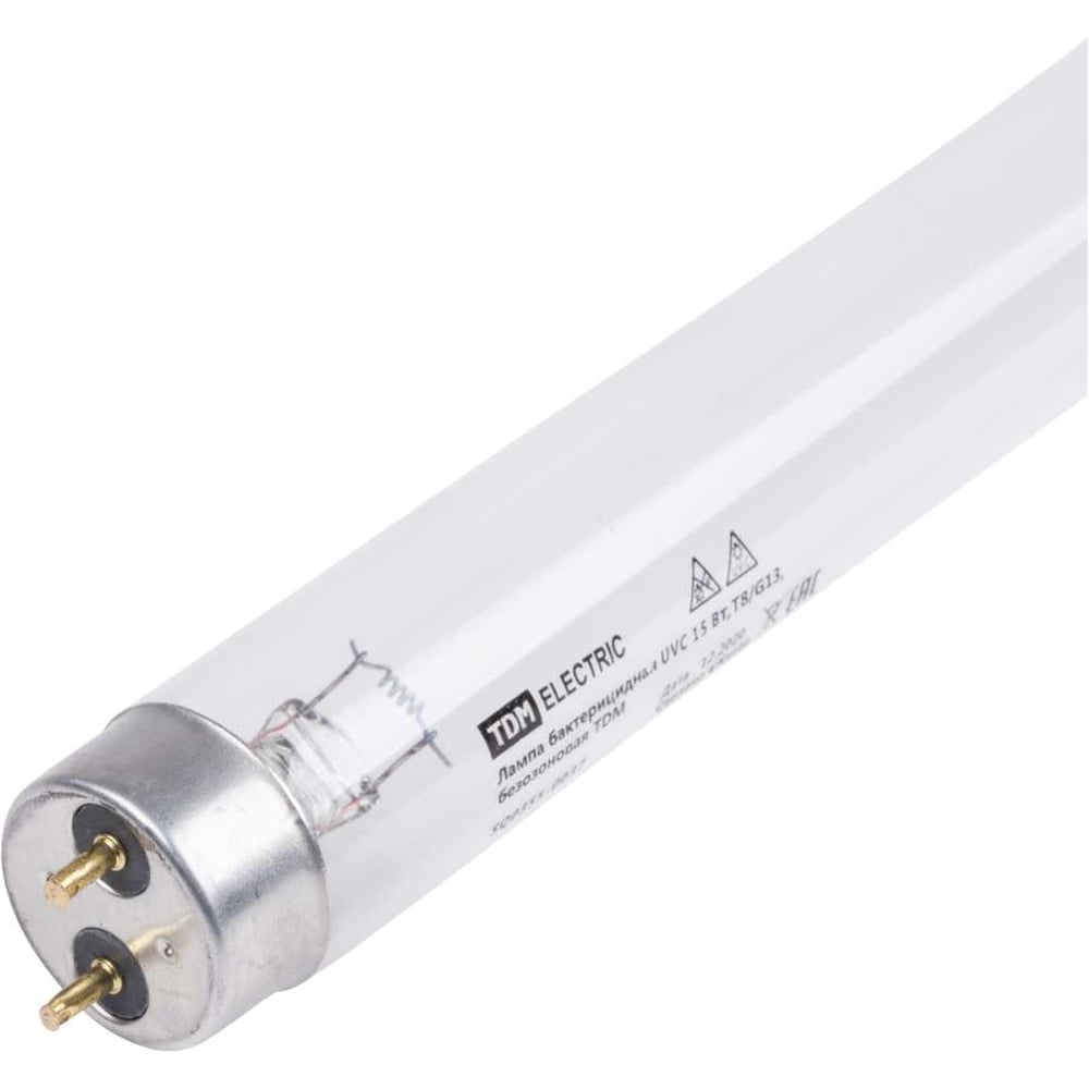 Изображение товара Бактерицидная лампа TDM ELECTRIC SQ0355-0037 15Вт UVC 253.7 нм
