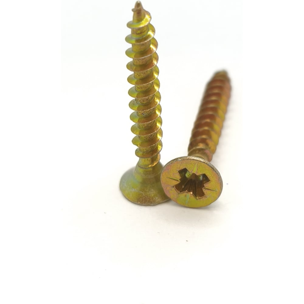 Изображение товара Саморез универсальный Крепстор 3.5x25 мм желтый цинк 1000 шт Изображение товара Саморез универсальный Крепстор 3.5x25 мм желтый цинк 1000 шт