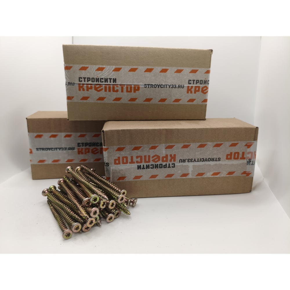 Изображение товара Шурупы Крепстор 7,5х92 для оконных и дверных рам, 100 шт