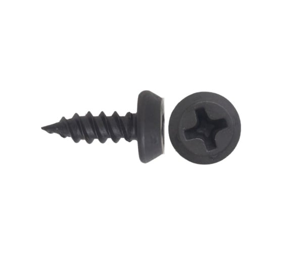 Изображение товара Саморез Крепстор 3.5х9.5 мм "клоп" острый PH-2 оксидированный 1000 шт 4665316947591