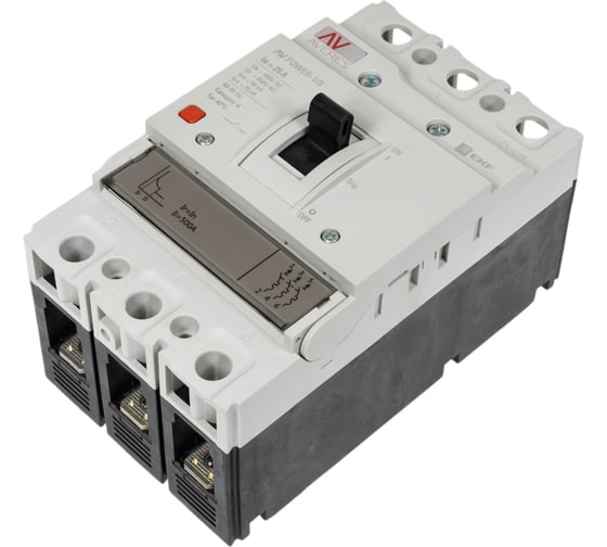Изображение товара Автоматический выключатель EKF AV POWER-1/3 25А 80kA TR AVERES mccb-13-25H-TR-av
