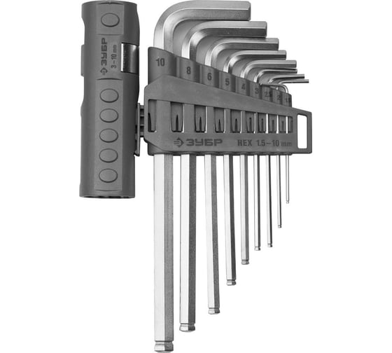 Изображение товара Набор имбусовых ключей ЗУБР ЭКСПЕРТ 2745-31-2 z01