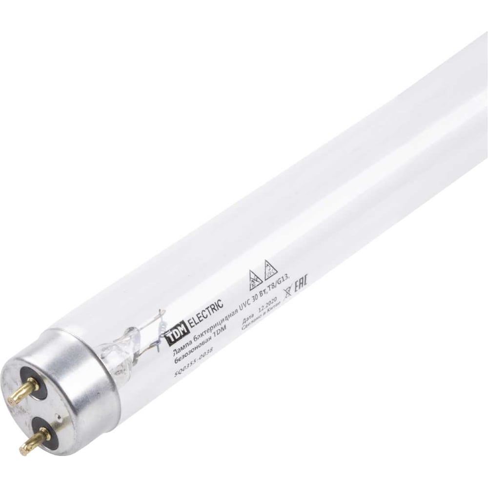 Изображение товара Бактерицидная ультрафиолетовая лампа TDM ELECTRIC 30 Вт T8 G13