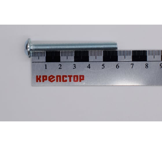 Изображение товара Винт Крепстор 6х60 с прессшайбой DIN 967, 70 шт 4665316944798