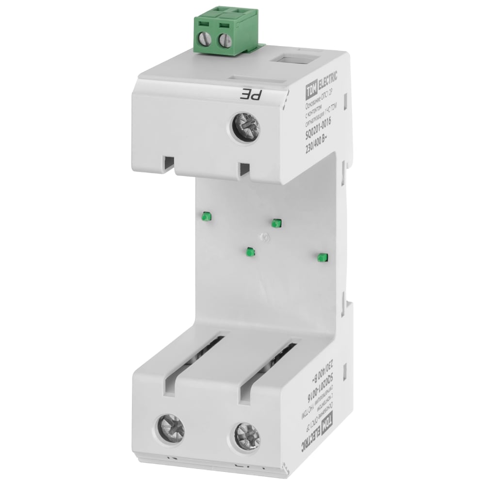 Изображение товара Основание TDM ОПС1 2Р с контактом сигнализации 1НО SQ0201-0016