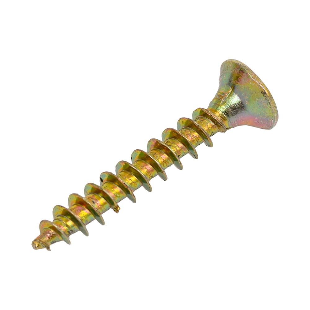 Изображение товара Саморез Крепстор 3х20 универсальный желтый цинк PZ 1500 шт