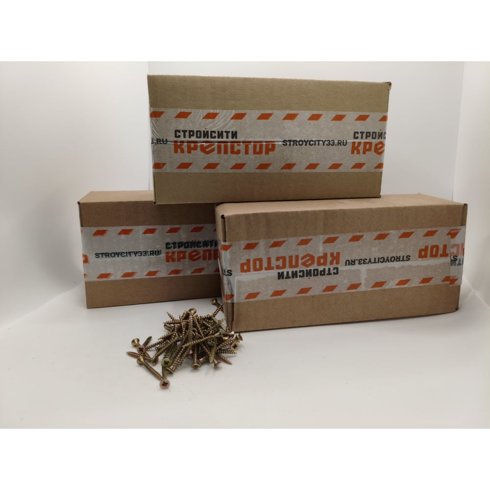 Изображение товара Саморез Крепстор 3х40 универсальный желтый цинк PZ, 800 шт Изображение товара Саморез Крепстор 3х40 универсальный желтый цинк PZ, 800 шт
