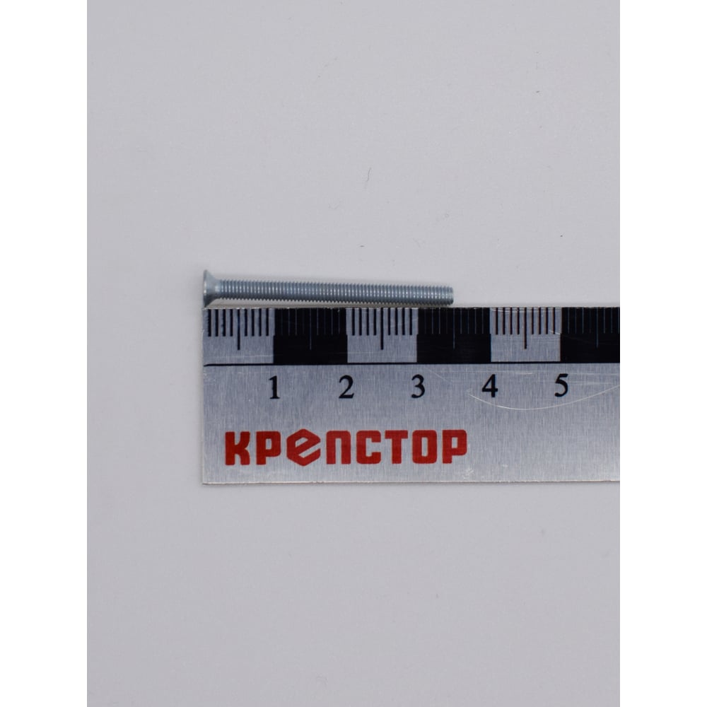 Изображение товара Винты Крепстор 3х35 DIN 965 500 шт потайная головка оцинкованные