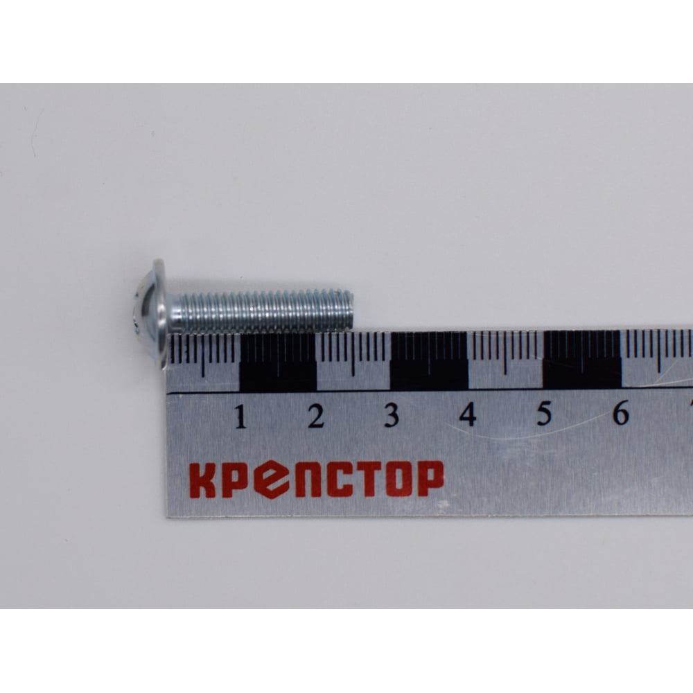 Изображение товара Винт Крепстор 6х25 с прессшайбой DIN 967 100 шт